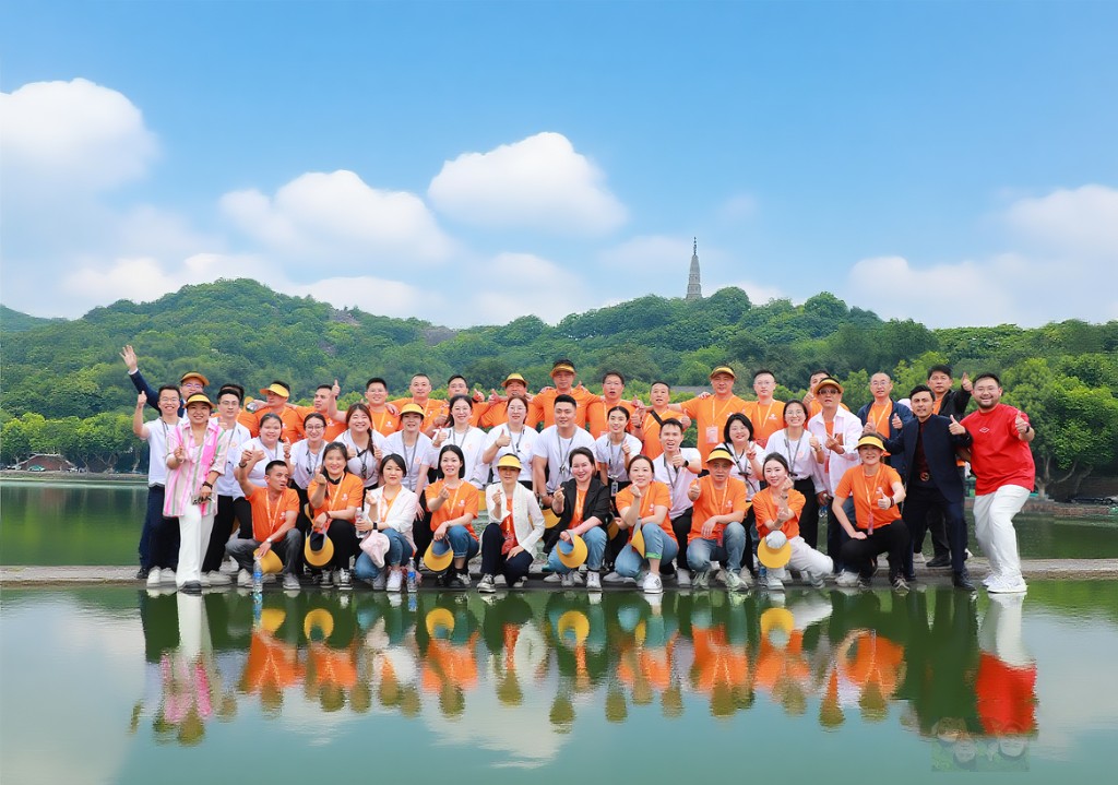 总裁班学员集体训练